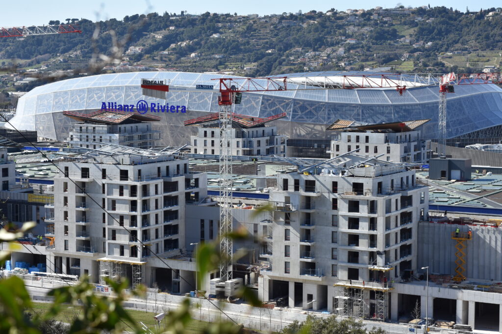 Ecovallée Nice stade Allianz Riviera et IKEA